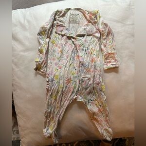 Floral Print Magnetic Me Onsie